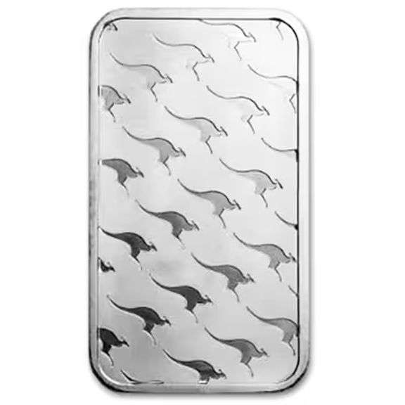 Collection of 5 Perth Mint 1 oz. Silver Bars .999 Fine