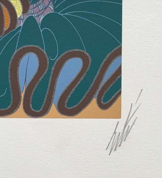 Erte "The Bath of the Marquise" Signed Limited Edition Serigraph