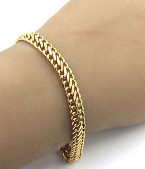 Italian 14kt Yellow gold bracelet