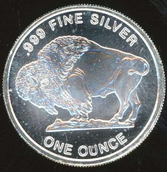 1 Troy Ounce Buffalo Silver Round