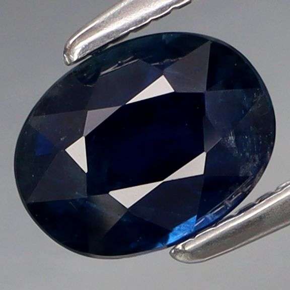 HEATED ONLY! 1.24ct cobalt blue Sapphire from Madagascar!!