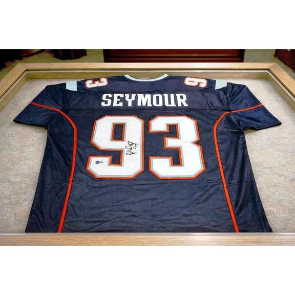 New England Patriots' Richard Seymour Signed Jersey