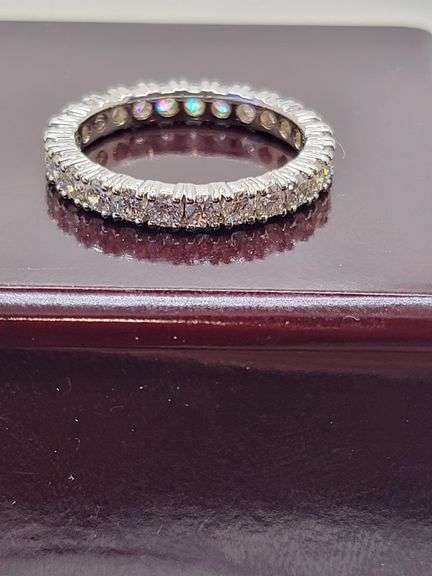 1.38 CTTW Lab Diamond Eternity Band