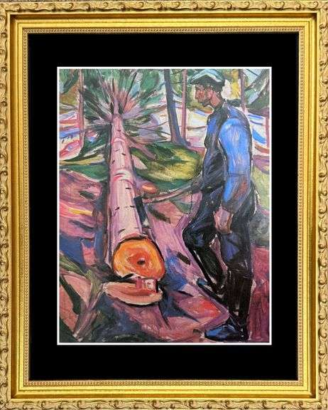 Edvard Munch, Tree Feller