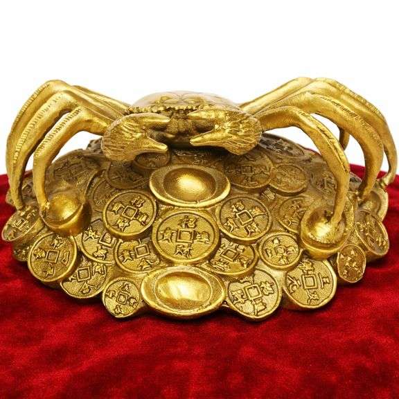 Brass Money Crab