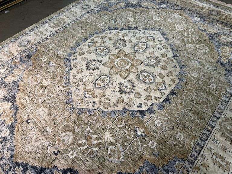 Timeless Detailed Classic Medallion  Rug 8x10