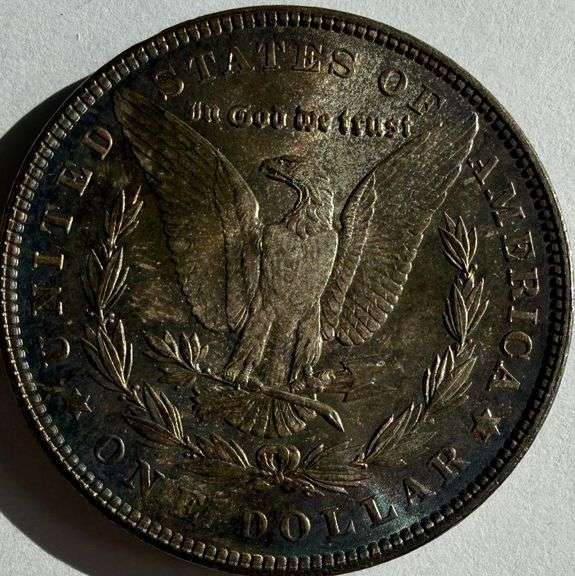 Attractive Toned BU 1903 Toned Morgan