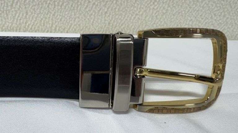 Fine Quality Reversable Leather Belt, Made In Italy