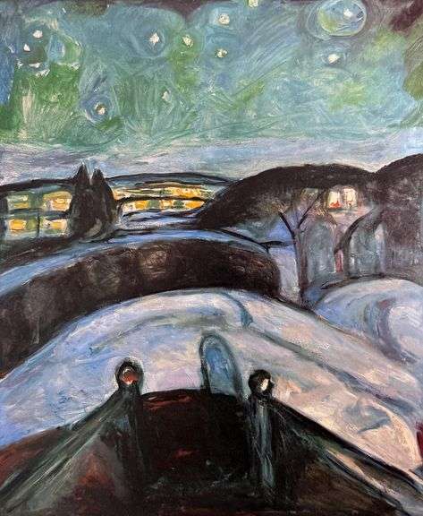 Edvard Munch, Starry Night