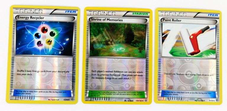 6 Pokémon 2015 Trainer Trade Cards