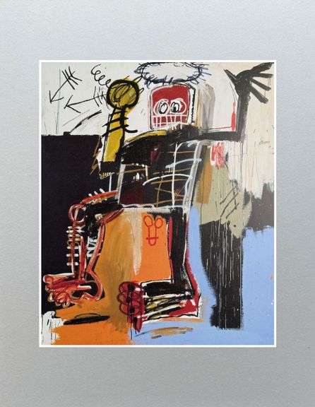 Colorful Jean-Michel Basquiat From 'The Art of Storytelling'