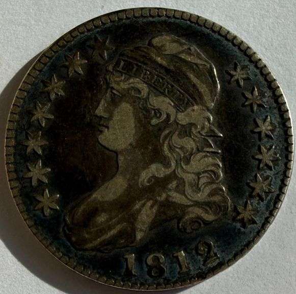 1812/1 Small 8 Bust Half