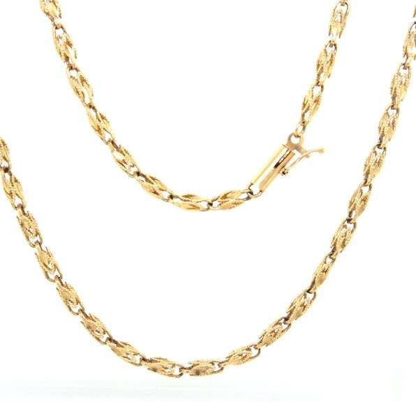 In Demand 20" 14K YG Turkish Rope Necklace