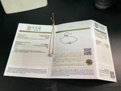 CERTIFIED BRAND NEW 18K ROSE GOLD DIAMOND BRACELET.