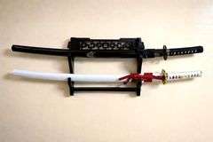 Red Blade Japanese Samurai Katana