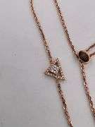 CERTIFIED BRAND NEW 18K ROSE GOLD DIAMOND BRACELET.