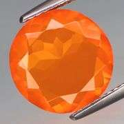 Vibrant color! 2.95ct incredible tangerine orange Fire Opal!