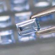 Lightly saturated 3.31ct set of cornflower blue Sapphires!