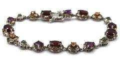 925 Sterling silver amber flower style ring, bangle and bracelet