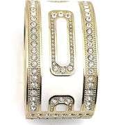 Infinity Bracelet 18K Gold Vermeil with Austrian Crystals