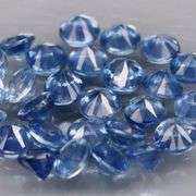 Diamond cut! 2.02ct top blue sapphire set! Heated only!