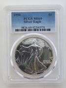 1990 American Silver Eagle, PCGS MS69