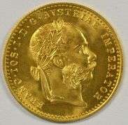 Superb Semi-Prooflike Gem BU Austria 1 Ducat Gold Piece dated 1915