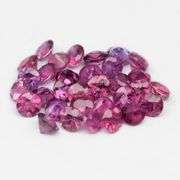 Superb 1.44ct violet pink Sapphire set -Heated only!!!