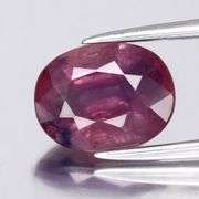 Simply gorgeous 2.44ct pinkish violet Sapphire! It's 9x7mm!