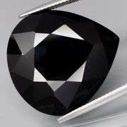 Huge collectors piece! 29.70ct silky black Loas Tektite