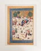 Collectible Rare 1950's Vintage Persian Miniature Art