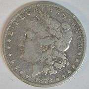 Scarce 1878-CC Morgan Silver Dollar in nicer circ