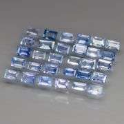 Lightly saturated 3.31ct set of cornflower blue Sapphires!