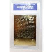 Peyton Manning 1998 Draft Pick Gold Card Gem Mint 10