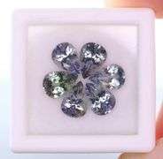Premium all natural jewelers grade 4.14ct Tanzanite set!