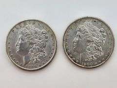 1899-O & 1900-O Morgan Silver Dollars