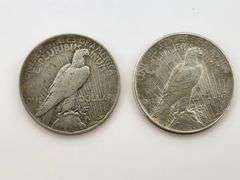 1922 & 1925 Silver Peace Dollars