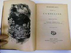 3 Shakespeare Tragedies, 1895 Antique Books