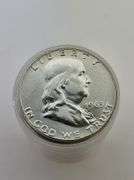 1963 Roll Of Franklin Half Dollars