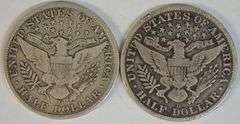 1906-D & 1912-D Barber Half Dollars in nice Fine