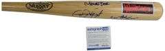The Warriors Movie Cast Signed Bat w Popsicle Inscription Exact Proof ACOA