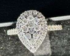 14K Yellow Gold Diamond Ring