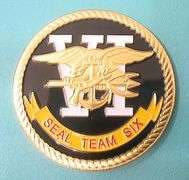 SEAL TEAM SIX CHALLENGE COIN