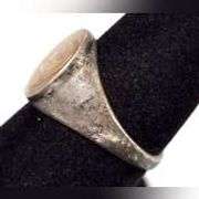 AI-Anon Ring in Sterling Silver.