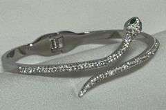 Stainless Steel Silver Color Snake  Bracelet