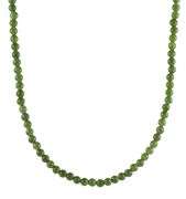 David Yurman Spiritual Beads Nephrite Jade Stranded Necklace in 18K