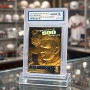 Alex Rodriguez 500 Home Runs 23KT Gold Sculpted Card