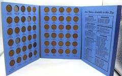 Fairly Complete 1909-1940 Lincoln Cent Set