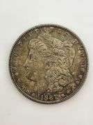 1887 Morgan Silver Dollar, AU