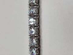 Exrtraordinary 27 CTTW Lab Diamond Tennis Bracelet